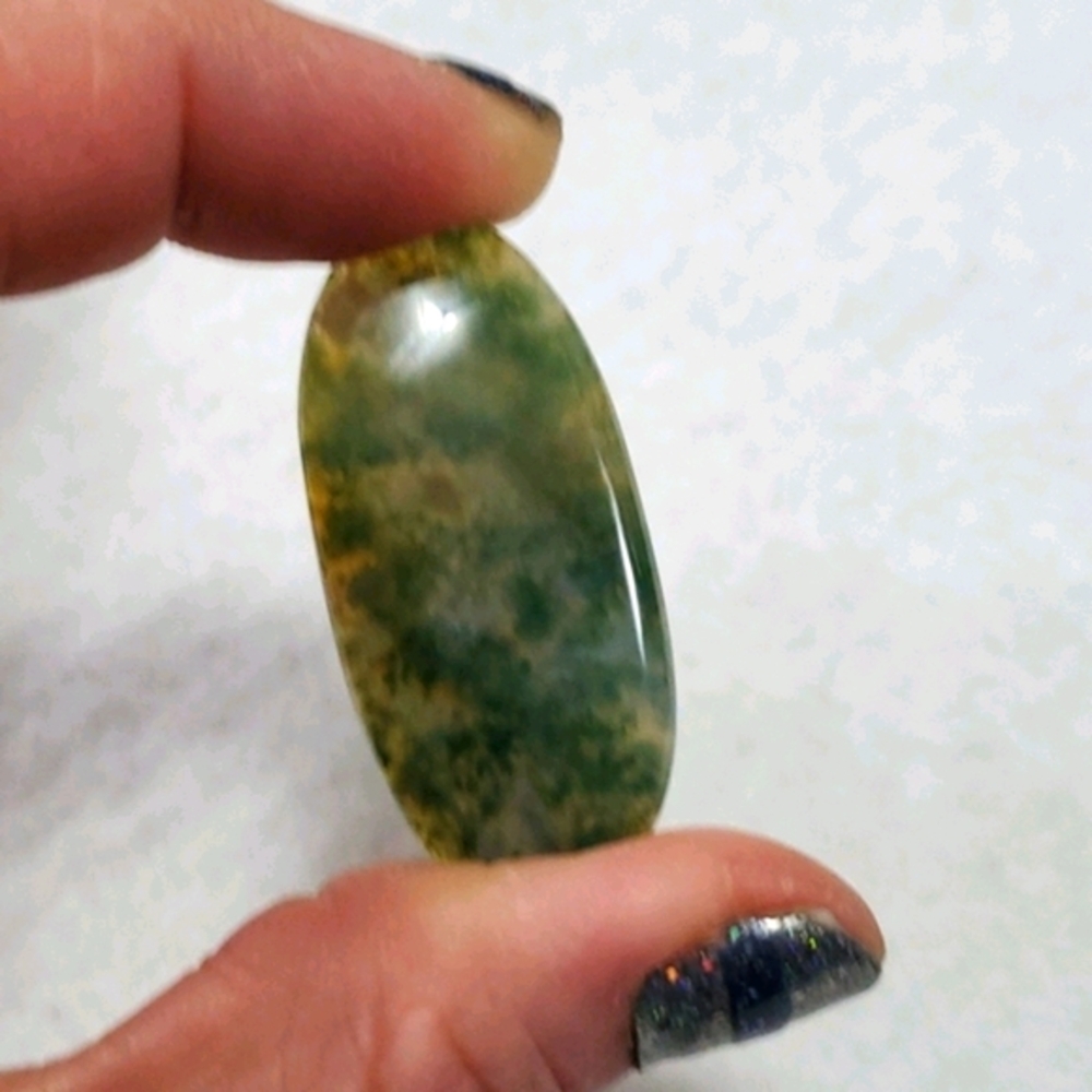 Agate Moss Agate Cab